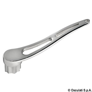 Handkurbel zum Öffnen von Einfüllstutzen für Treibstoff / Wasser und Einsteckhülsen